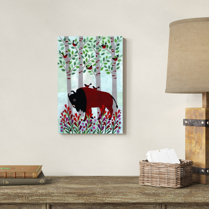 " Forest Creatures VI " by Kim Conway, 18" H x 12" W