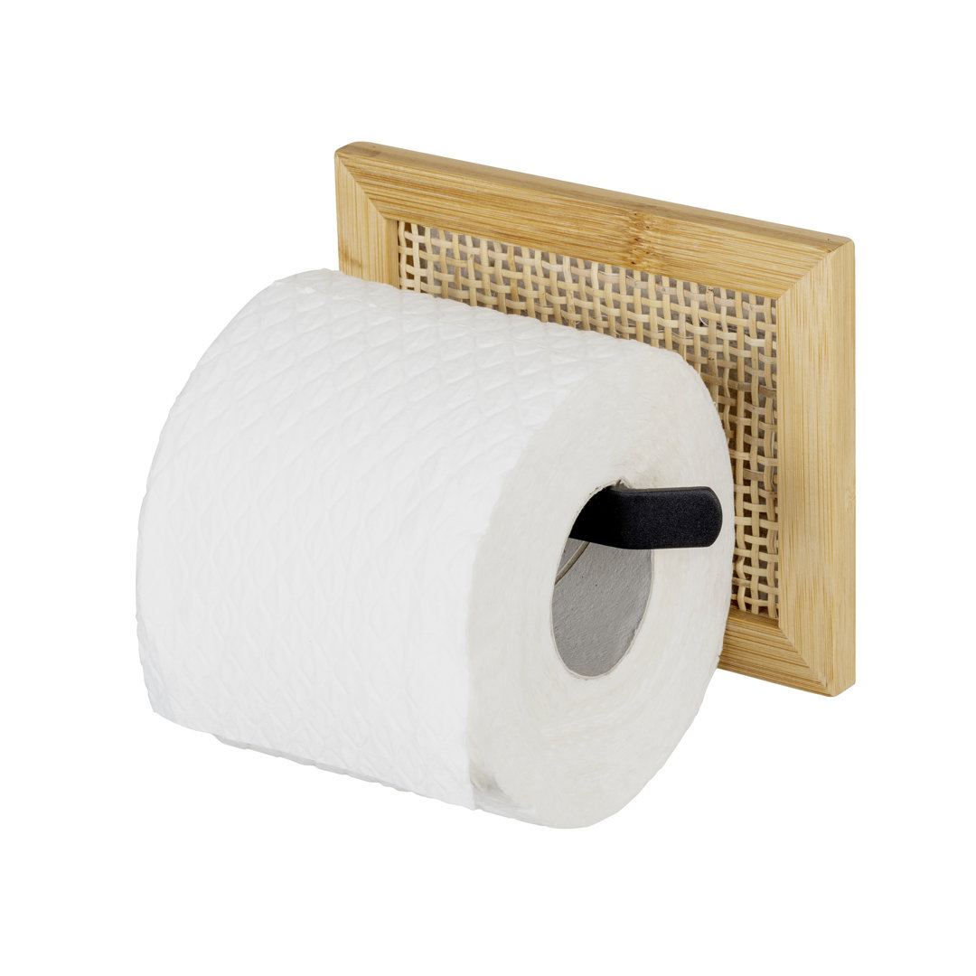 Sansibar Home Toilettenpapierhalter Mod. Allegre, aus Bambus und Rattan