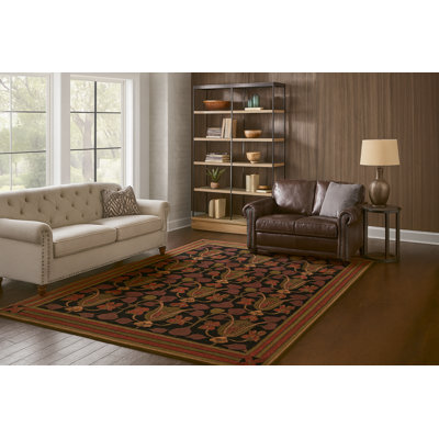 Tapis lavable ultra doux, antidérapant, d'intérieur et résistant aux taches pour la chambre à coucher (3 pi x 5 pi) Crafters & Weavers