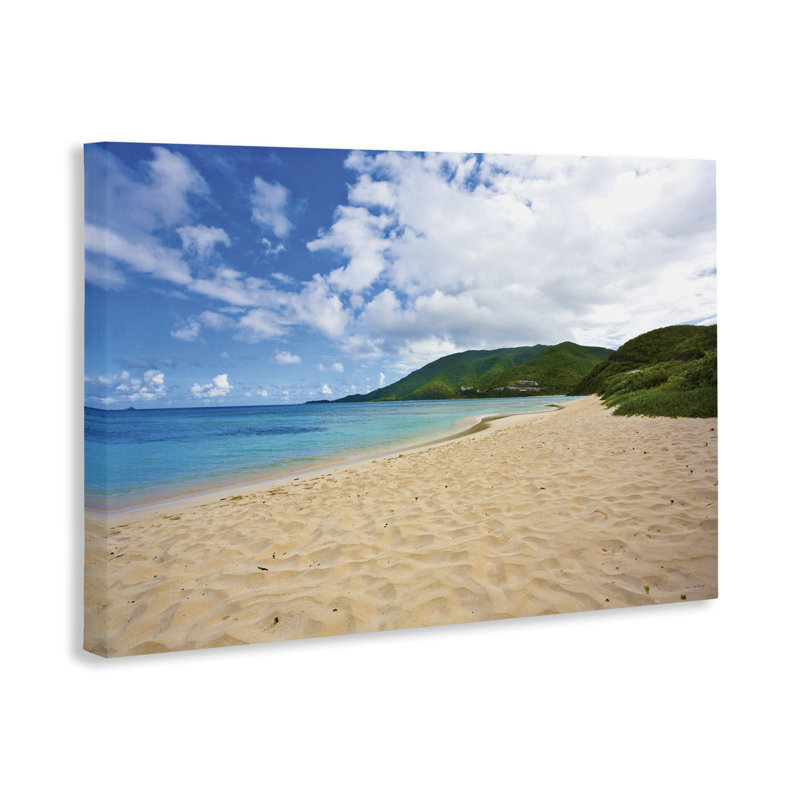 Toile de plage côtière des Caraïbes, design par Seven Trees Design, H 24 po x l 36 po
