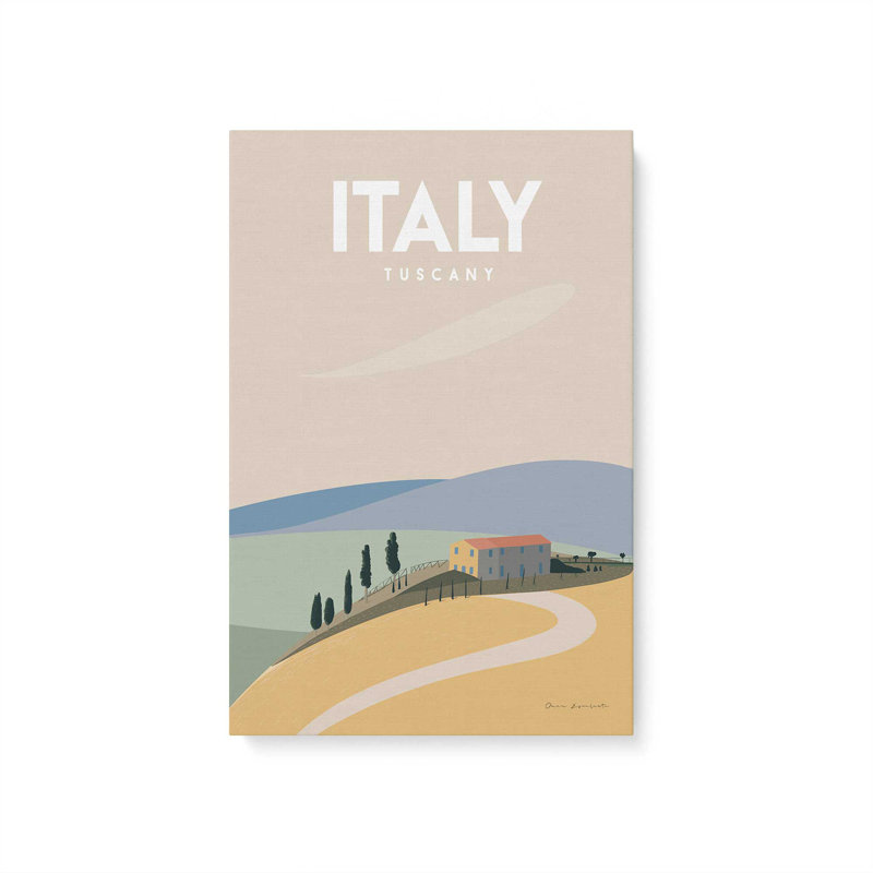 «Tuscan Dreams», reproduction sur toile, H 36 po x l 24 po x P 1,25 po, Toile tendue