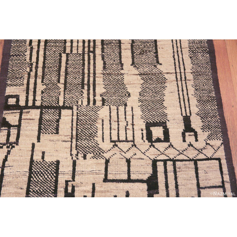 One-of-a-Kind 2'10" x 9'10" Hand Knotted Area Rug