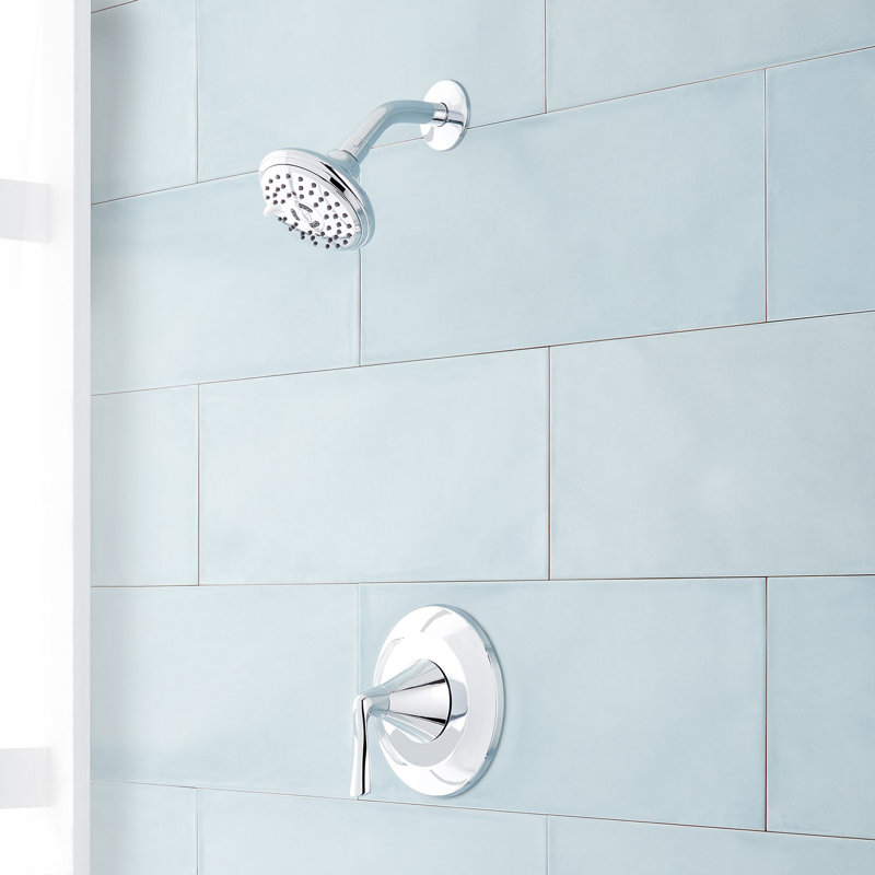 Provincetown Pressure Balance Shower Set, Polished Chrome