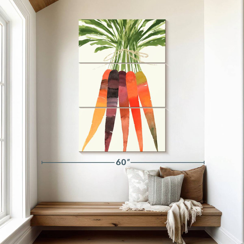 Yarlin Vibrant Bunch I, 50" H x 32" W