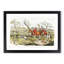 Fox Hunting by Henry Alken - Picture Frame Painting Print-55577615-55577614