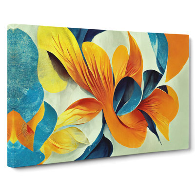Flowers Abstract Vol.1 - Wrapped Canvas