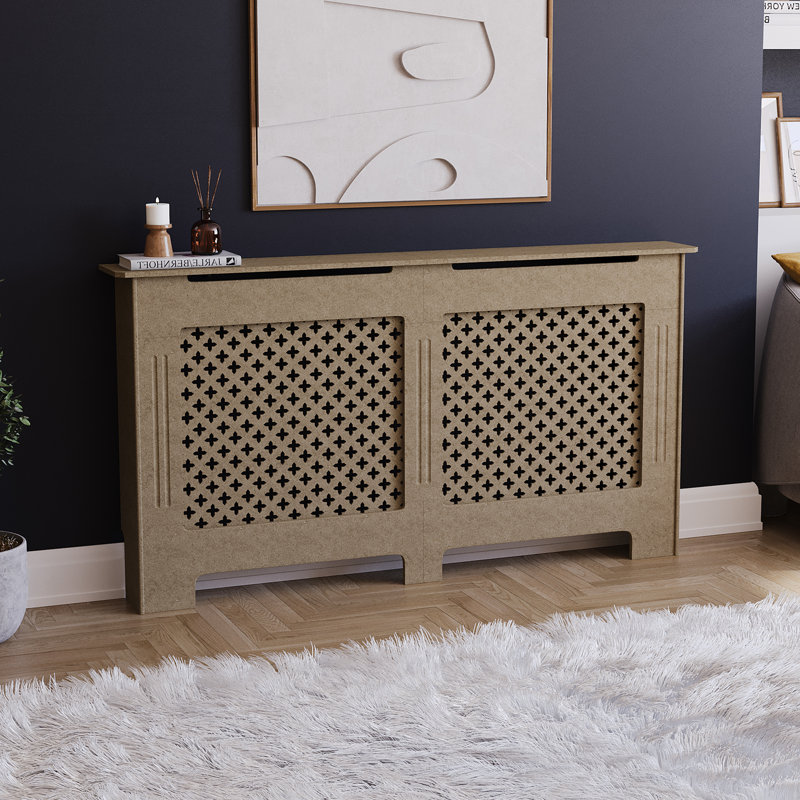 Reta Radiator Cover, Unfinished, 82cm H x 151cm W x 19cm D