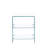 2 Layer Tempered Glass Side Table, Clear Glass Sofa Table