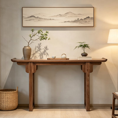 New Chinese Solid Wood Console Table