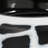 Bowls Glass Modern Pattern for Home Office Living Room Decor - 5" Black & White