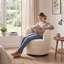 Fauteuil demi-tonneau pivotant Nen Boucle-2062154090