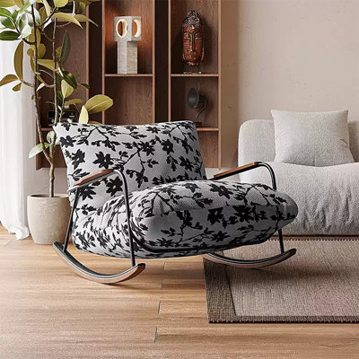 Vintage elegant rocking chair