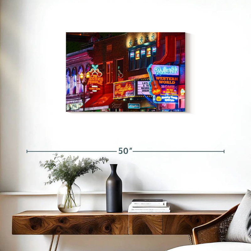 Sirci Nashville Neon Nights, H 20 po x l 30 po