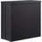 Foldable Wall Cabinet, Metal Garage Cabinet Wall Mounted 26" Small Cabinet 240 LBS Loading Capacity Adjustable Shelf Magnetic Door File Locker For Garage Office Home Black