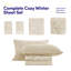 Ensemble de draps en molleton ultra doux Microplush - Grand, beige-117002899-117002903