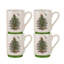Spode Christmas Tree Stacking Mugs 12 Oz
