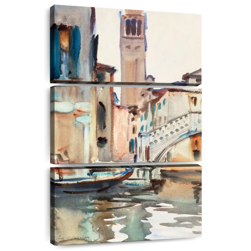Nicci A Bridge and Campanile Venice 1902-1904, H 50 po x l 32 po