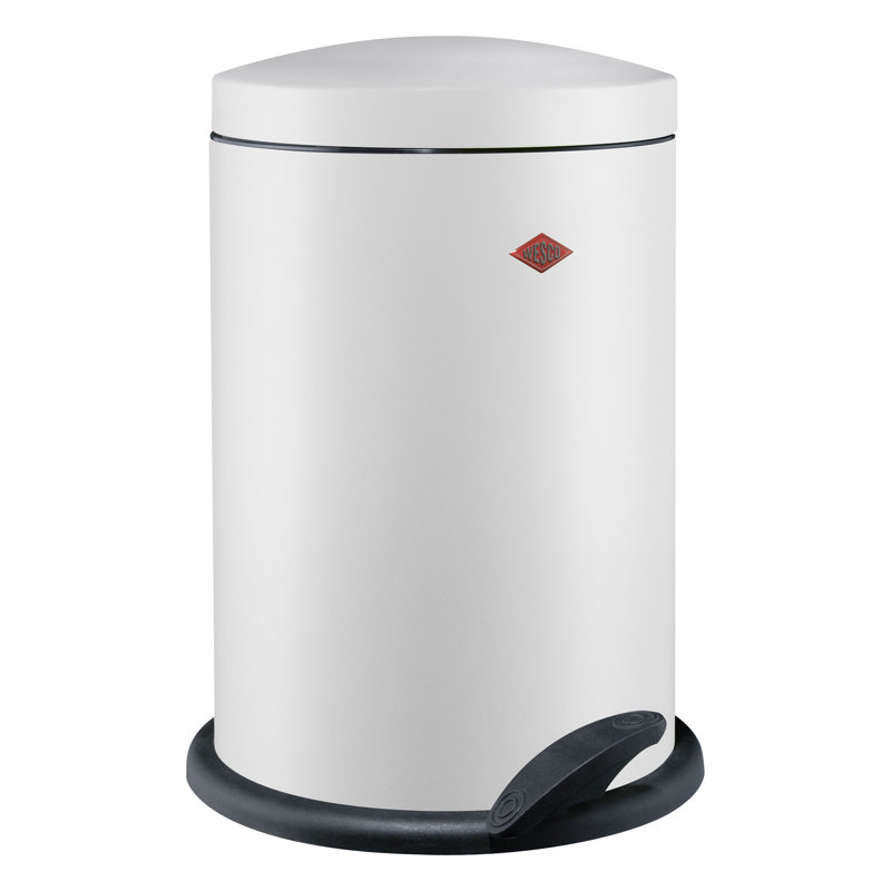 Step On Kitchen Trash Can - 13L, Matt White