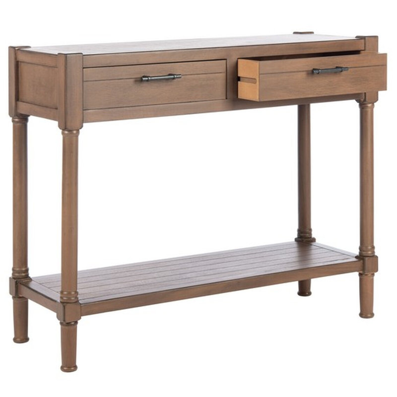 Mehaffey 35.5'' Console Table, Brown