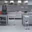 30 po X 12 po Table en acier inoxydable avec roulettes