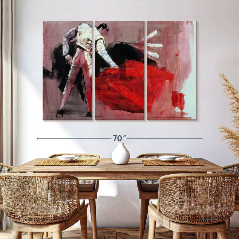 Leisha Matador, 42" H x 65" W
