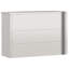 Slemp Silver Stainless Steel Accent Cabinet-1661940343