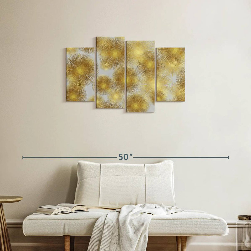 Avery Sunburst Cluster, 22" H x 36" W