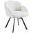 Flower-shaped Swivel Chenille Accent Armchair-1264712862