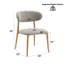 Chaise d'appoint Kacey (lot de 2)