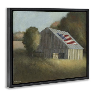 "Peaceful Americana Barn", art par David Swanagin
