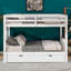 Twin Over Pull-Out Bunk Bed With Trundle-908301457