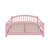 Full Size Floor Bed With Slats And Safety Guardrails, Wood Floor Bed Frame With Fence-2115228429