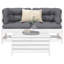 62cm Wide Staight Patio Sofa