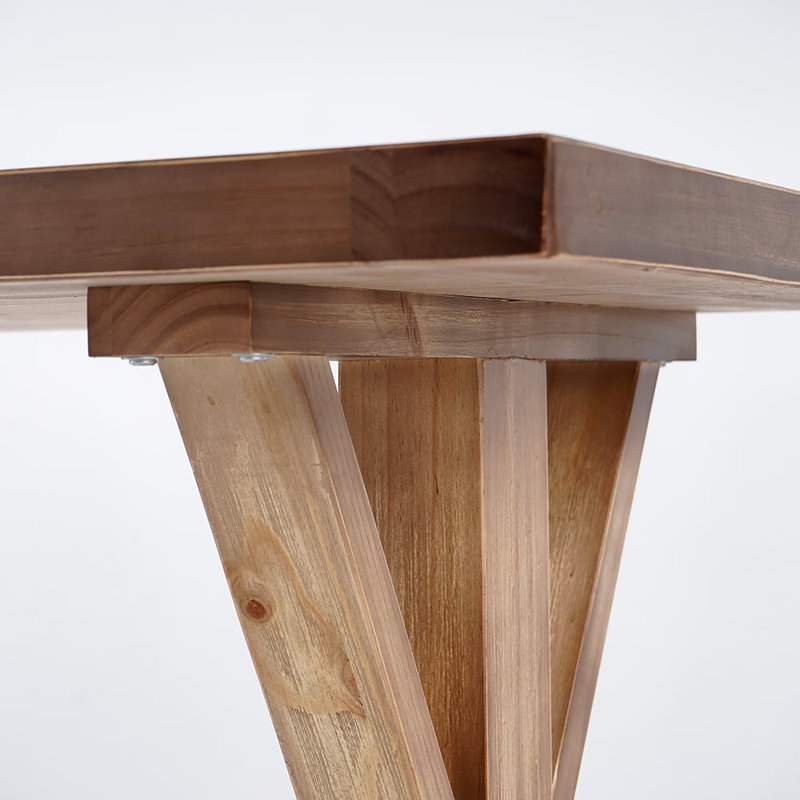 Solid Wood Base Writing Desk