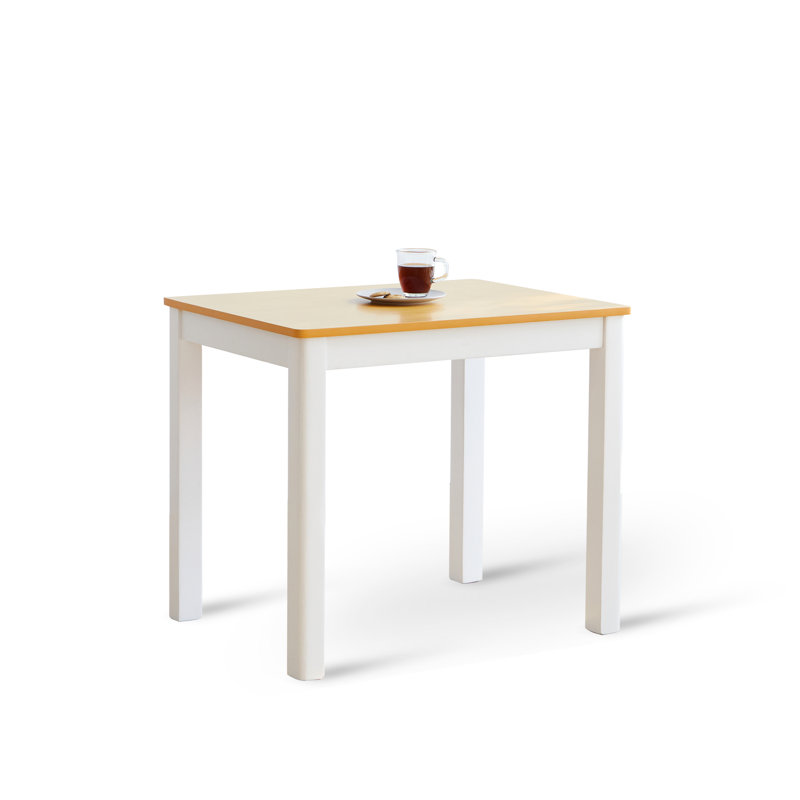 Table de salle à manger Charlynn, Chêne / Blanc