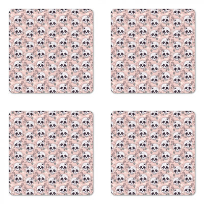 Square 4 Piece Coaster Set