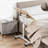 White Movable Desk
