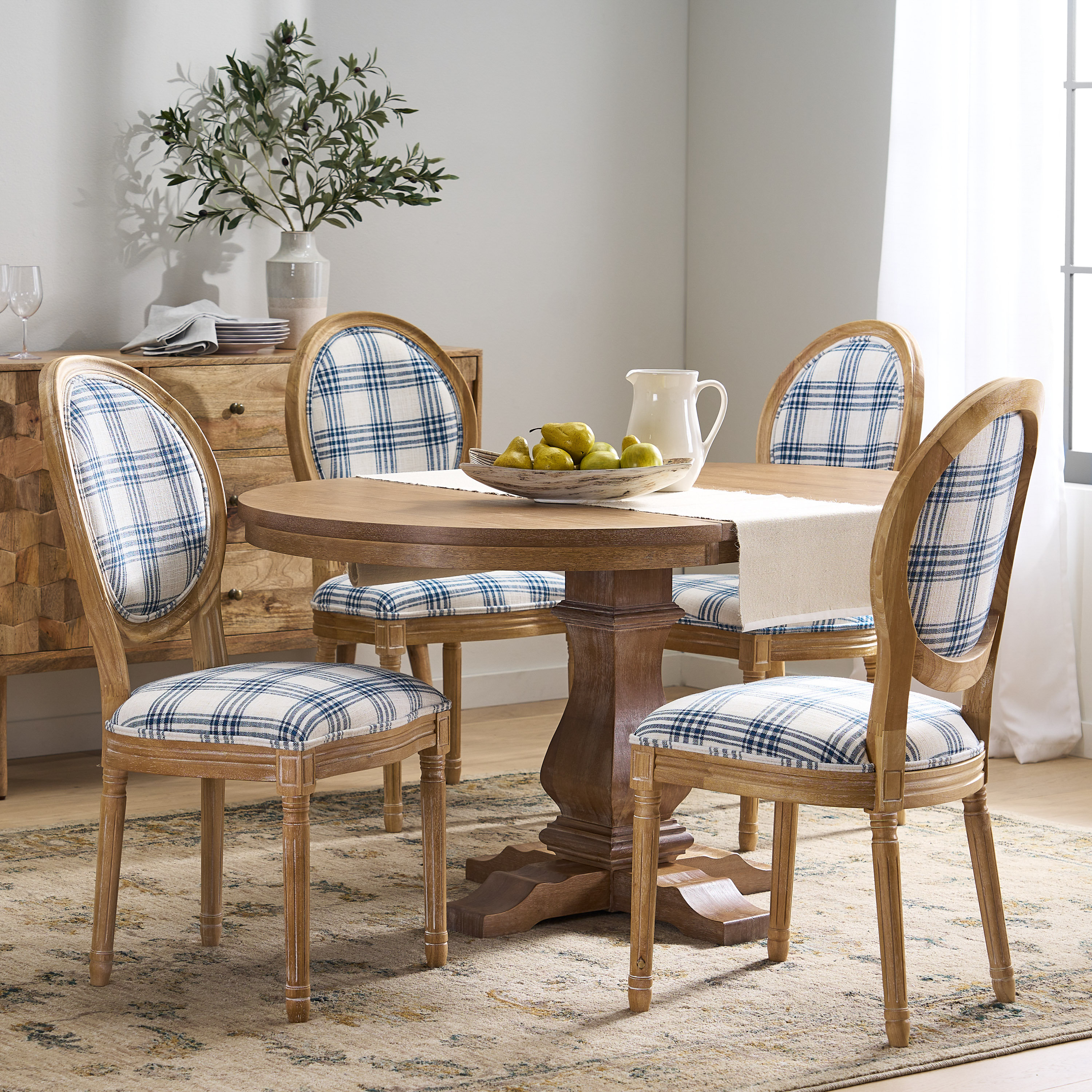 Laurel Foundry Modern Farmhouse® Caistor Extendable Dining Set & Reviews | Wayfair