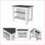 Îlot de cuisine avec 3 tablettes dissimulées | Brooklyn | L 40,5 po | Contemporain | Moyen (40 à 55 po)-655456612