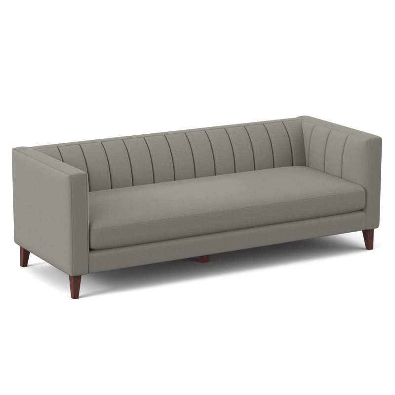 Canapé Provo, Velours performance Bella Bella, H 31 po x l 58 po x P 34 po