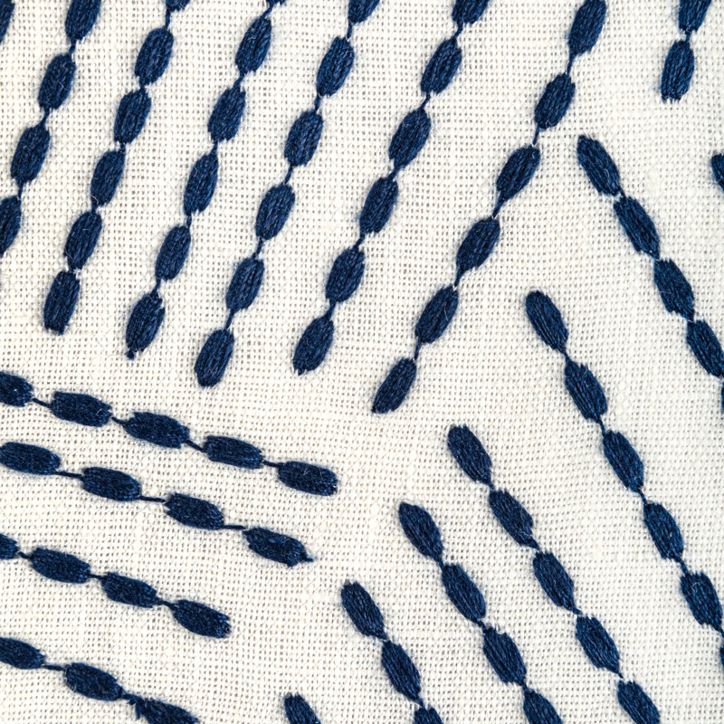 Rhapsody Chord Embroidery Fabric, Sea