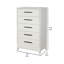 Commode 5 tiroirs l 28 po