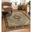 Tapis bleu clair Belliere Medallion Kashan-21350720