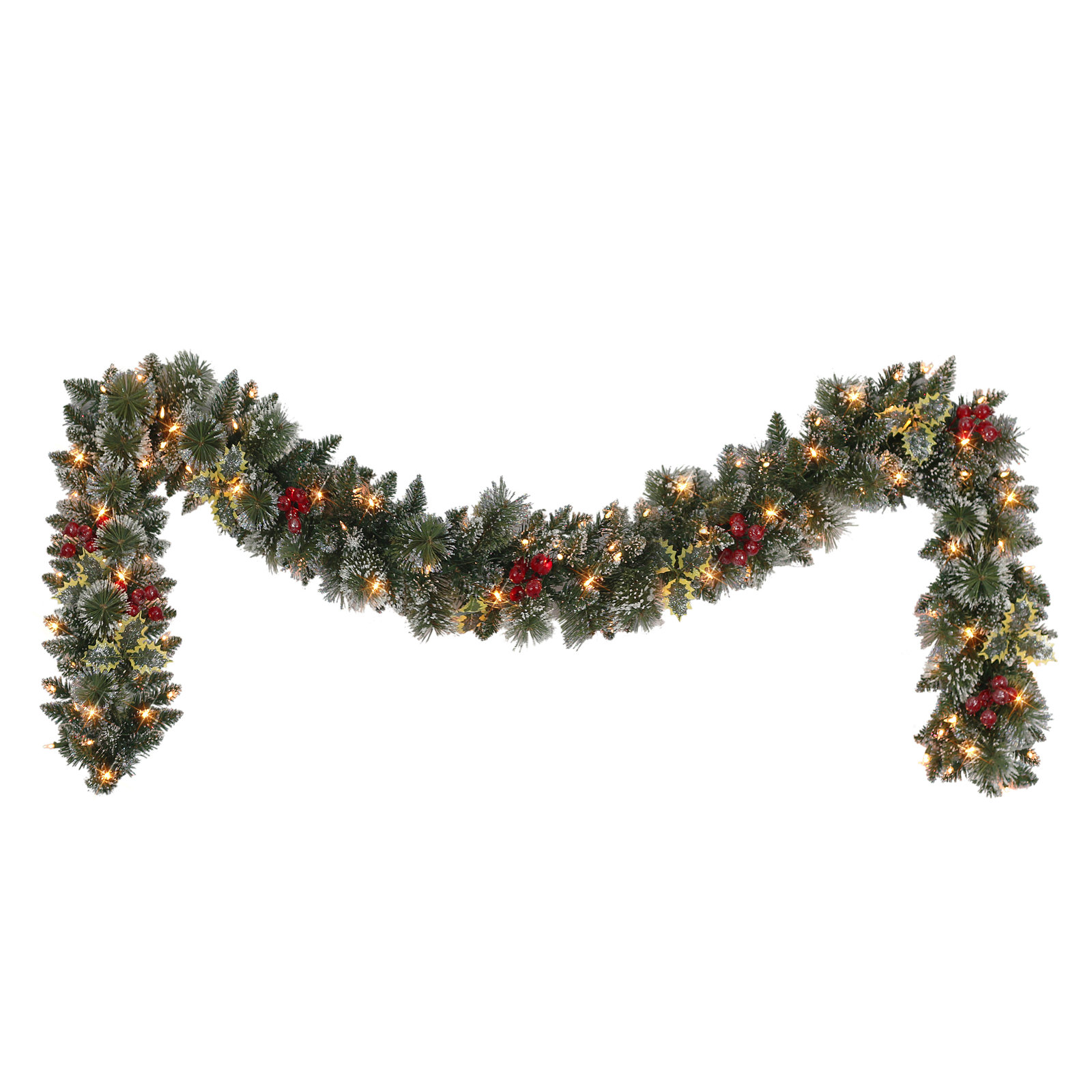 118 " Pre-Lit Garland