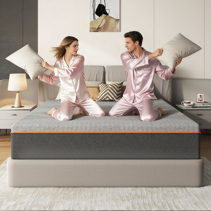 10/12/14 Inch Memory Foam Mattress, Fiberglass Free, Medium Feel, Breathable Cooling Layers, Certified Safe (Twin/Full/Queen/King Sizes)