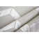 Metro-Velvet Geometric Area Rug in Silver
