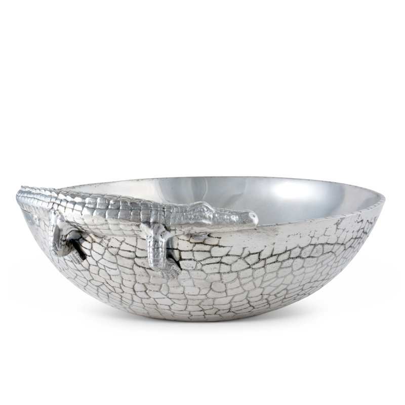 Alligator Serving Bowl