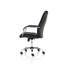  High-Back Executive Black Bonded Leather Chair