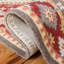 Tapis touffeté à la main en coton / laine rouge / ivoire Chadbourn-617119783