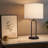  Isla Table Lamp with White Linen Shade-1805961491